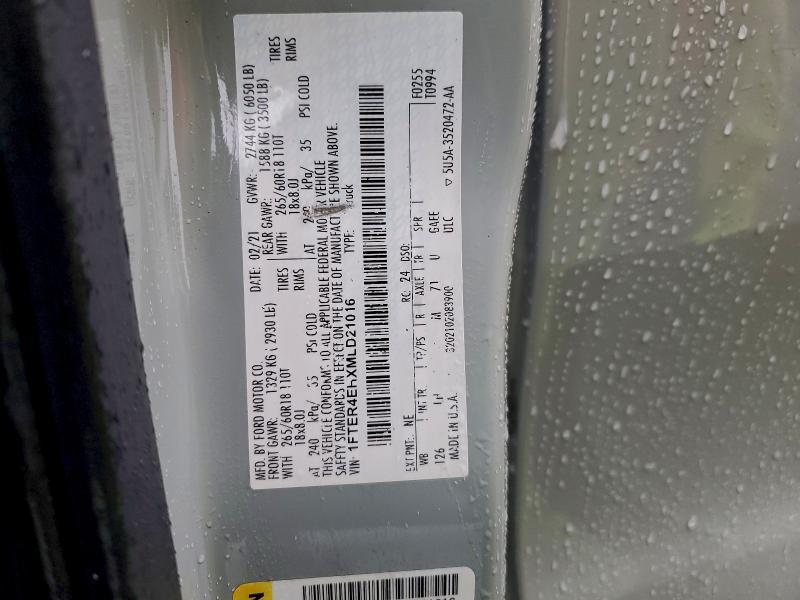 2021 Ford Ranger xl
