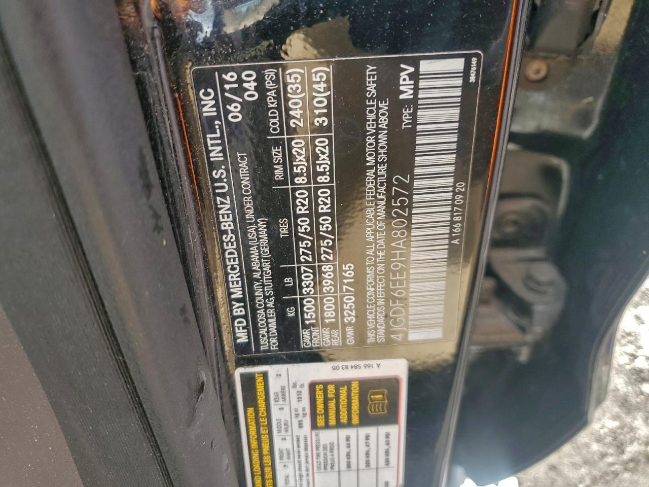 2017 Mercedes-Benz Gls 450 4matic