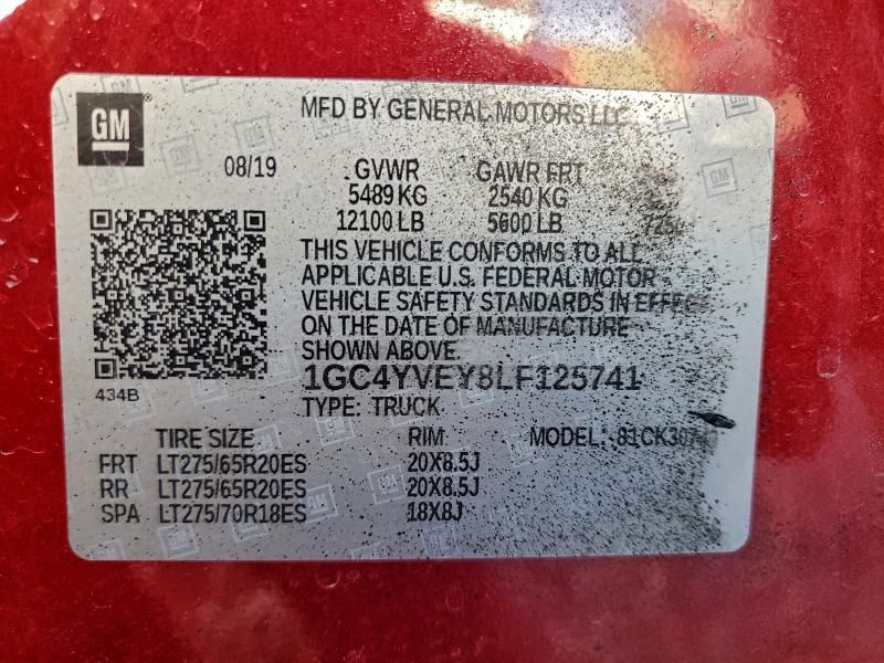 2020 Chevrolet Silverado K3500 High Country