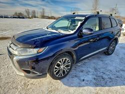 Mitsubishi salvage cars for sale: 2017 Mitsubishi Outlander se