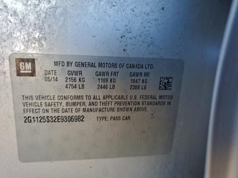 2014 Chevrolet Impala lt