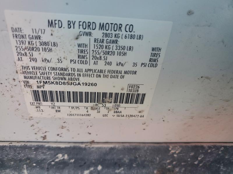 2018 Ford Explorer xlt