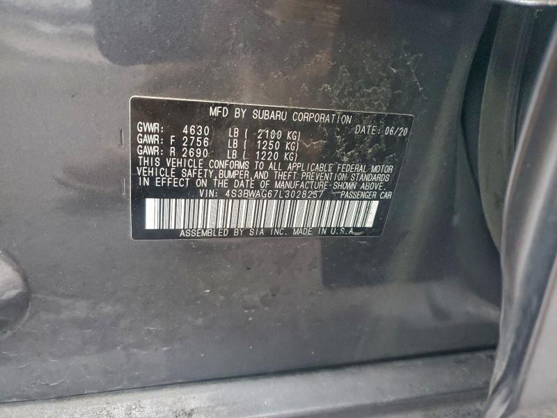 2020 Subaru Legacy Sport