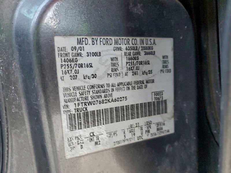 2002 Ford F150 Supercrew