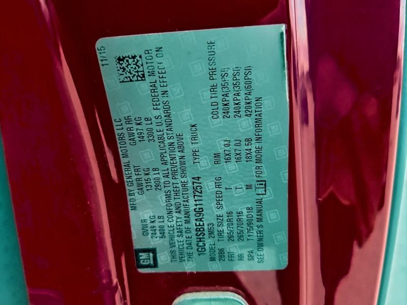 2016 Chevrolet Colorado