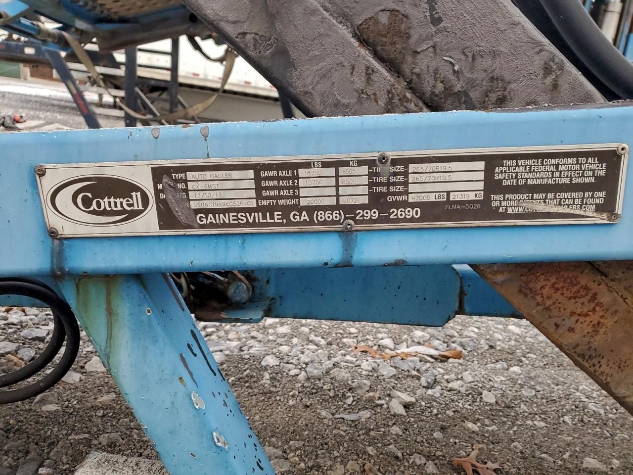 2014 Cottrell 2015 Cottrell car Carrier