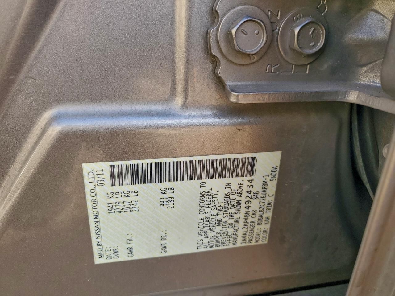 2011 Nissan Altima Base