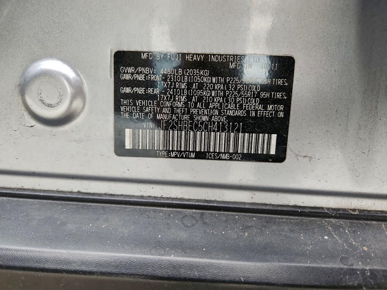 2012 Subaru Forester Limited