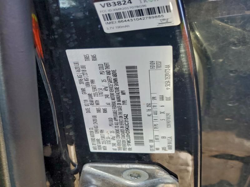 2019 Ford Escape sel