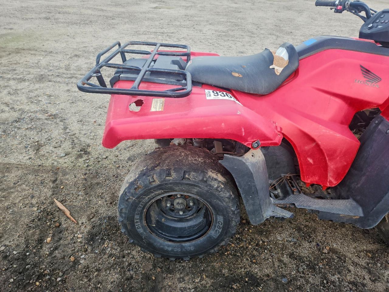 2014 Honda Fourtrax Rancher ATV