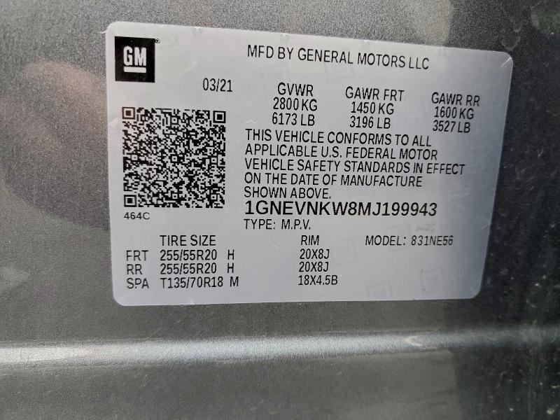 2021 Chevrolet Traverse