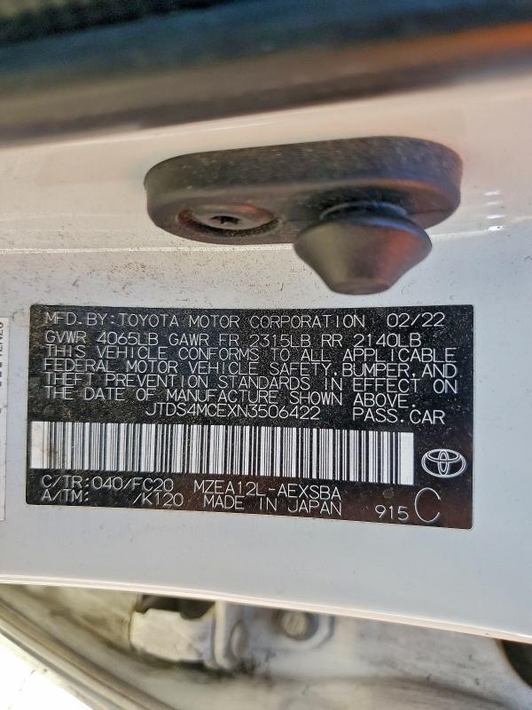 2022 Toyota Corolla se