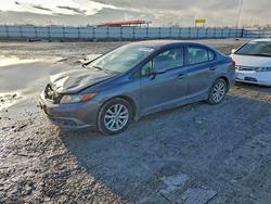 Honda salvage cars for sale: 2012 Honda Civic ex