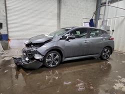 Nissan salvage cars for sale: 2022 Nissan Leaf sv Plus