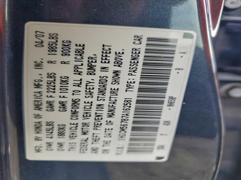 2007 Honda Accord ex