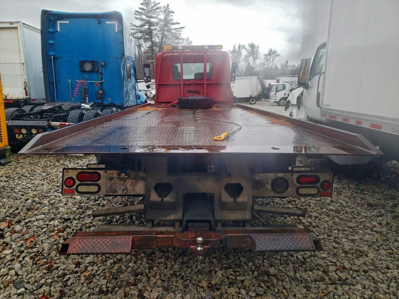 2008 Hino 258 Rollback Truck