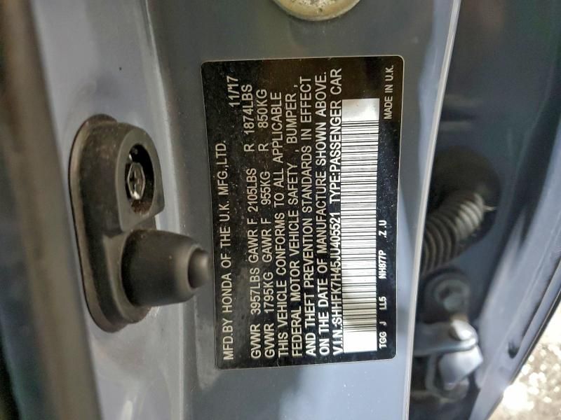 2018 Honda Civic Sport