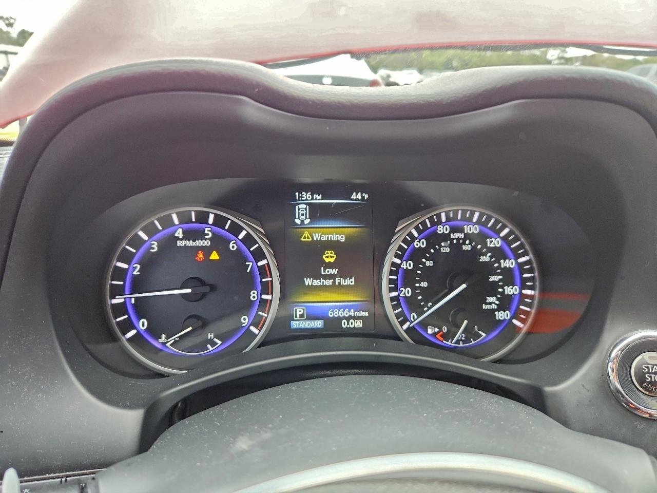 2017 Infiniti Q60 red Sport 400