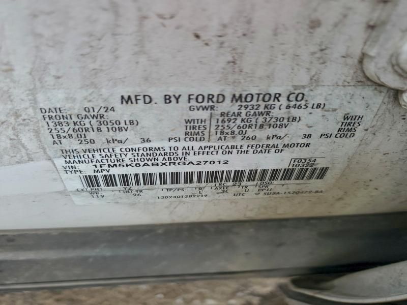 2024 Ford Explorer Police Interceptor