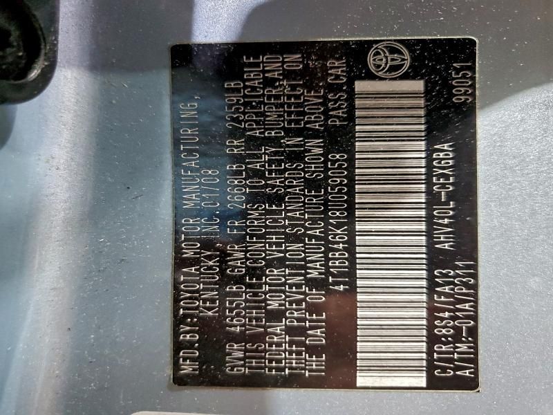 2008 Toyota Camry Hybrid