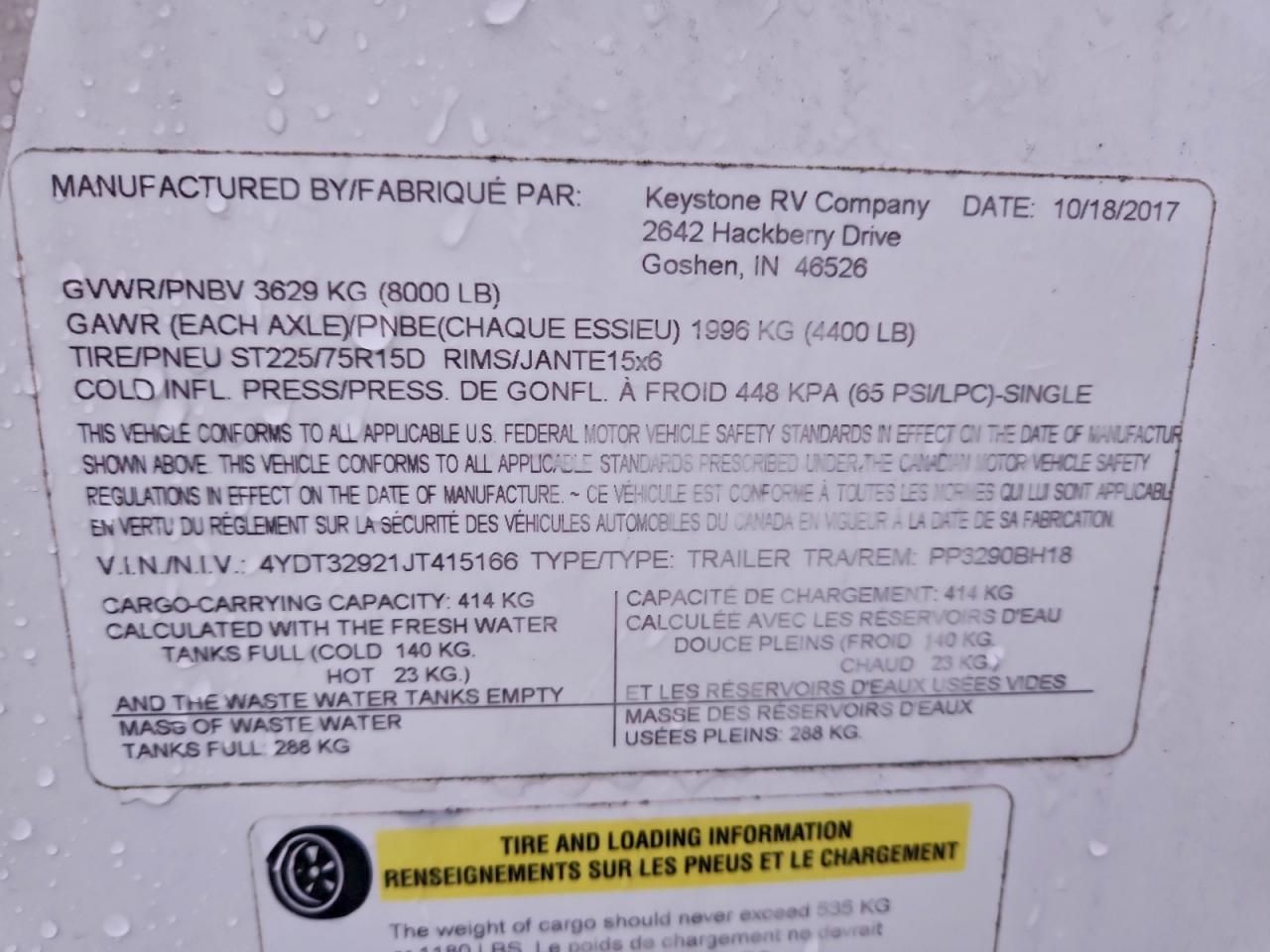 2018 Keystone Passport-Camper