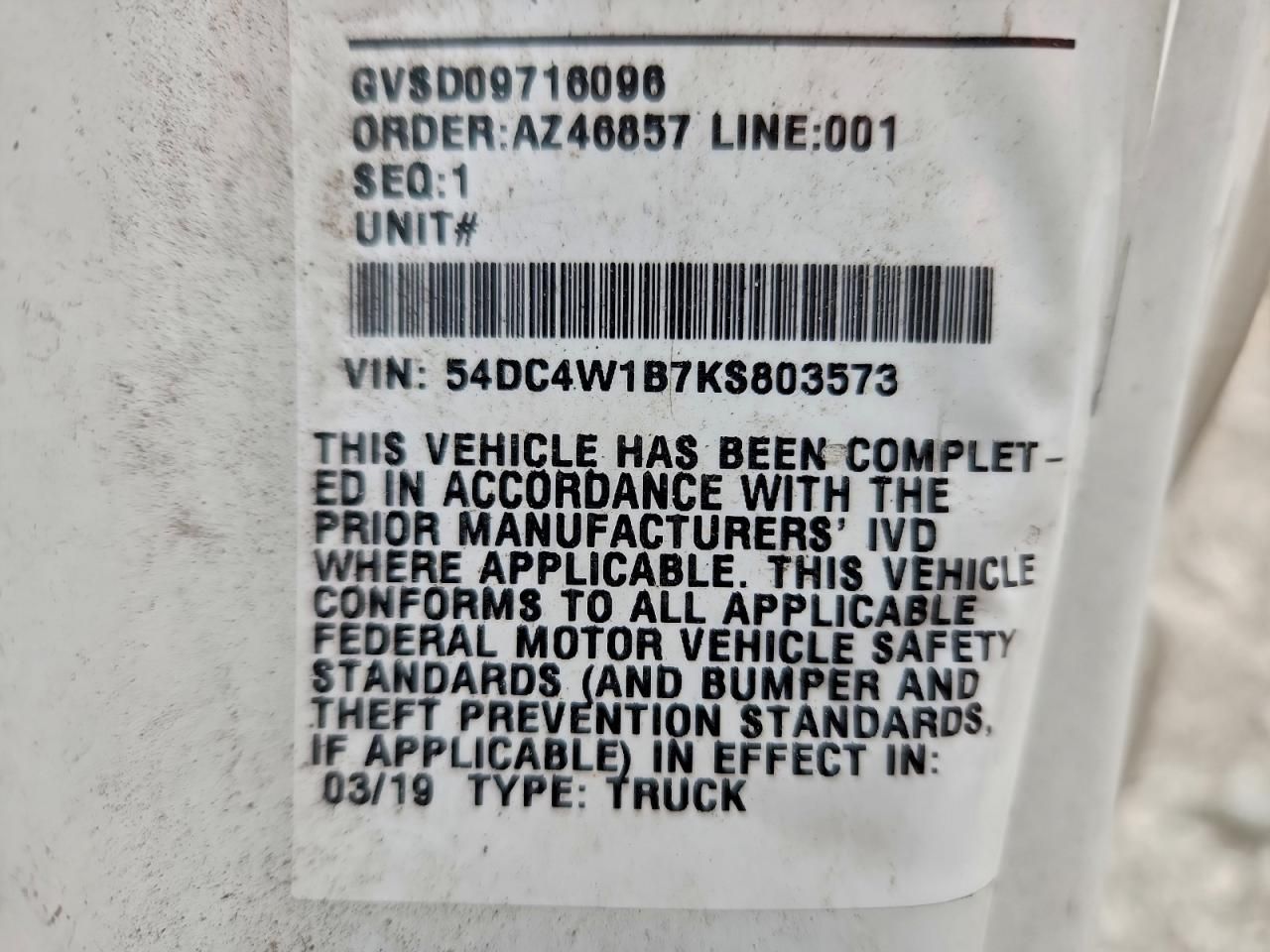 2019 Isuzu NPR HD Refrigerated BOX Truck