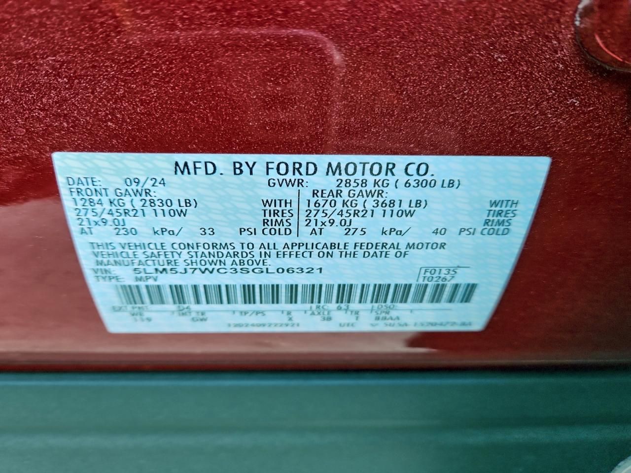 2025 Lincoln Aviator Reserve