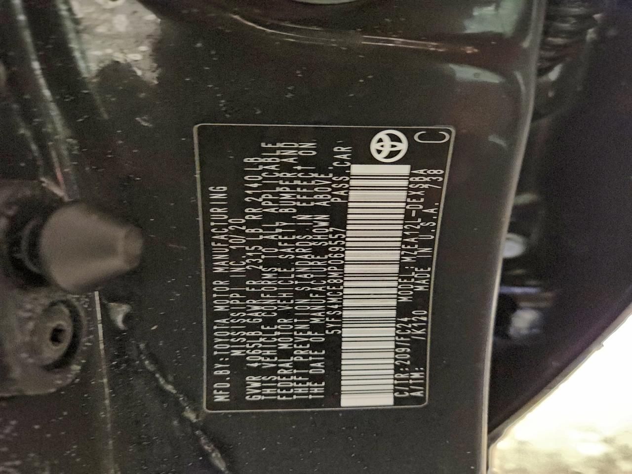 2021 Toyota Corolla se