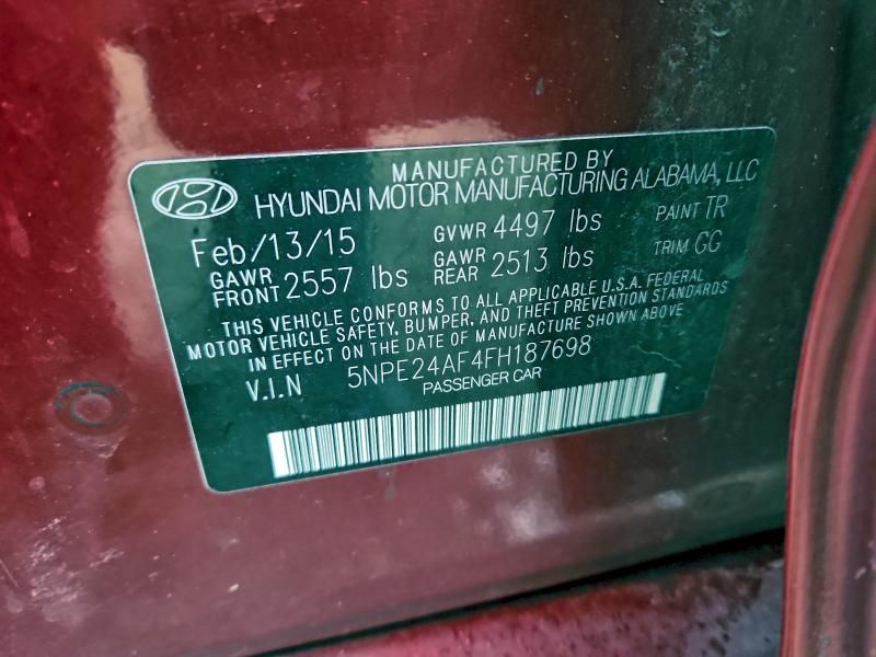 2015 Hyundai Sonata se