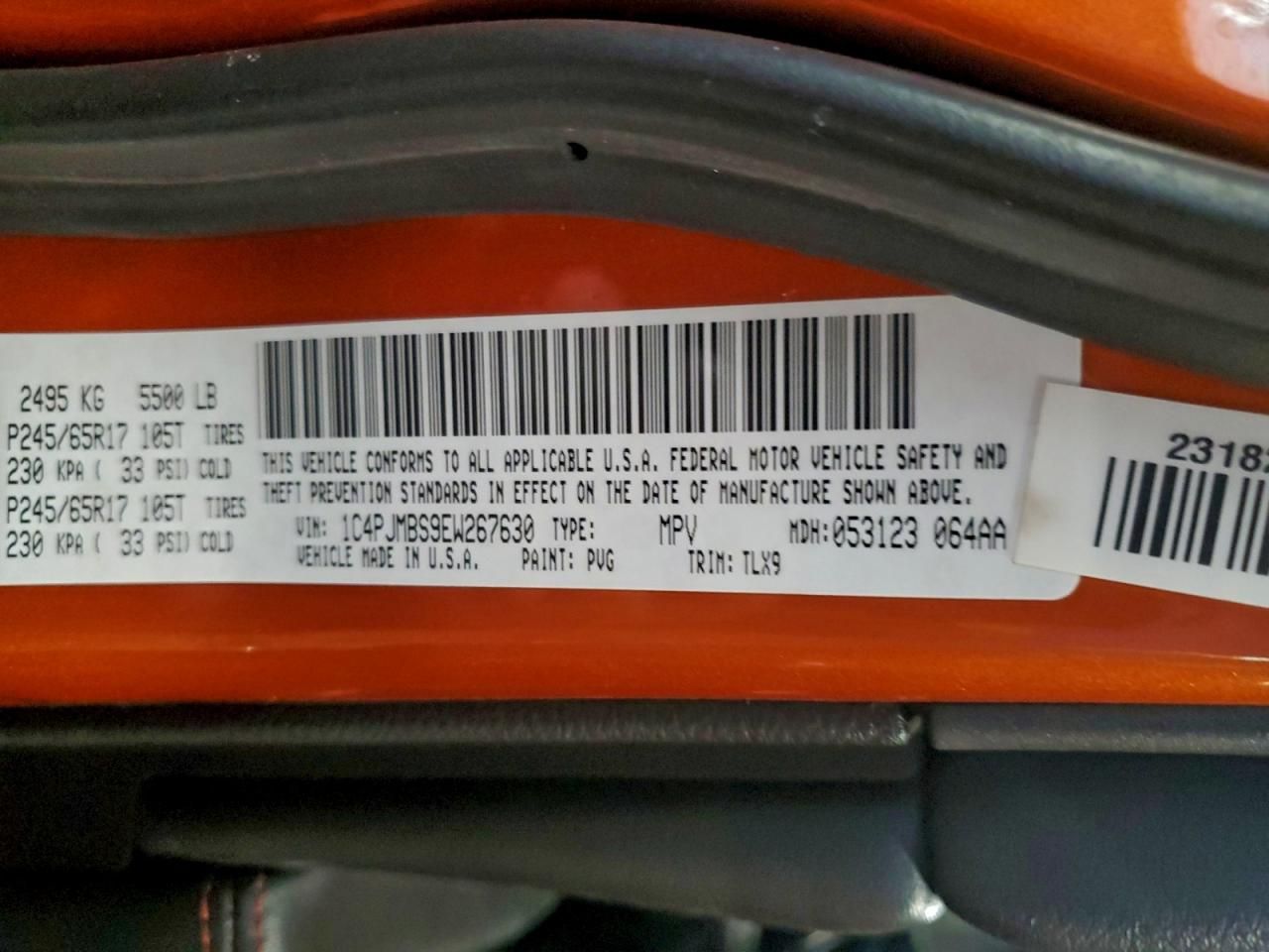 2014 Jeep Cherokee Trailhawk