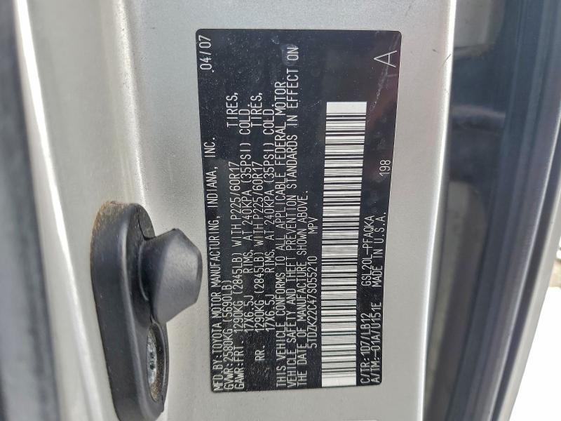 2007 Toyota Sienna xle