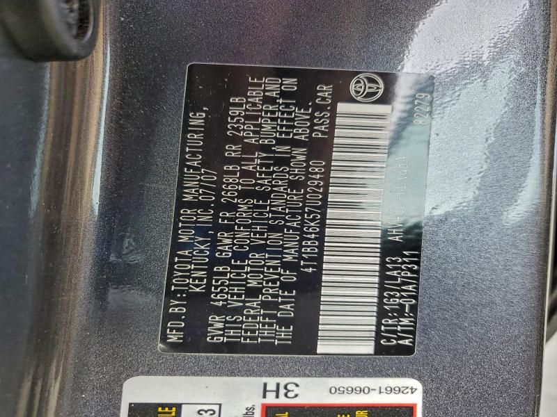 2007 Toyota Camry Hybrid