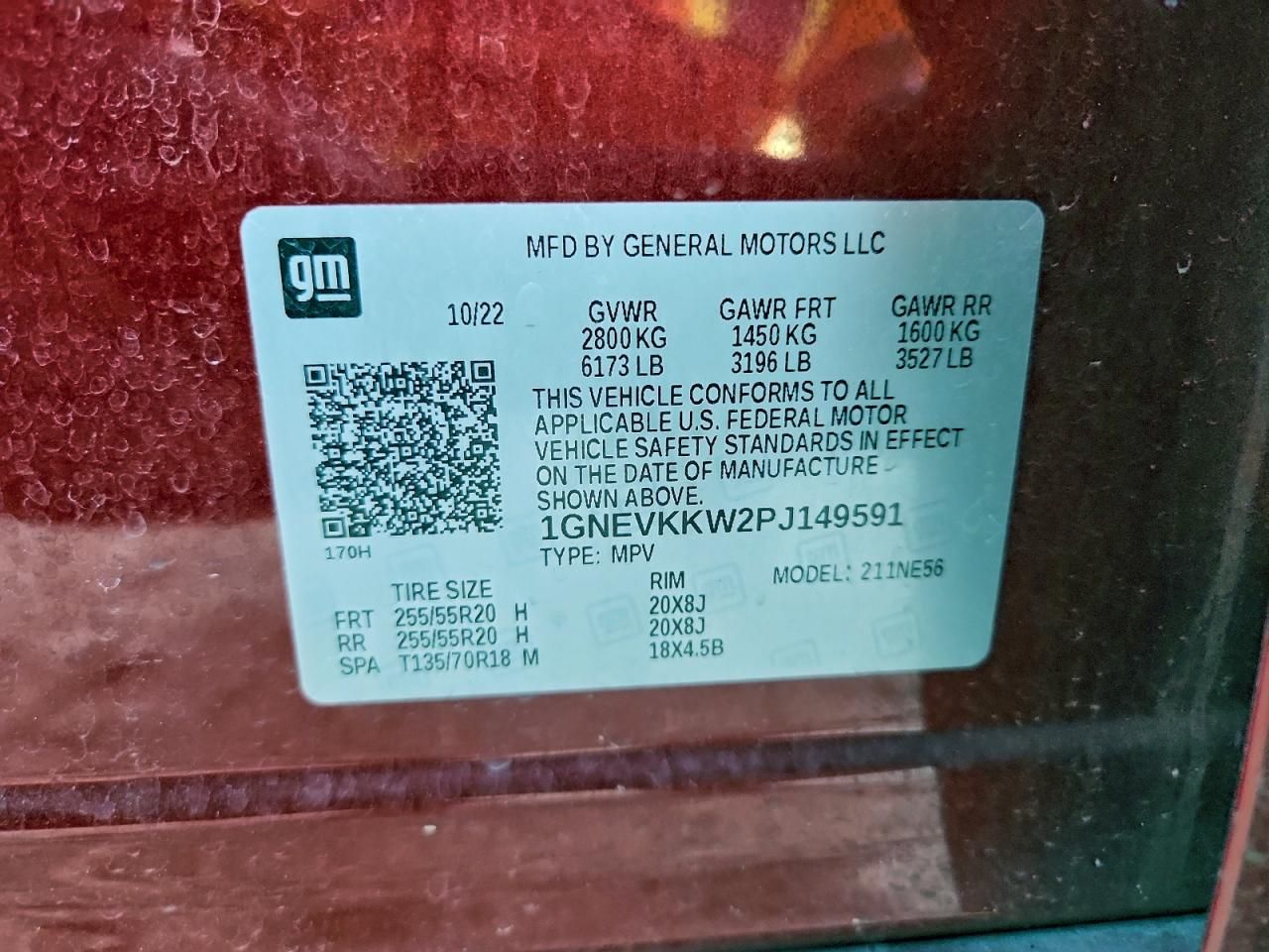 2023 Chevrolet Traverse Premier