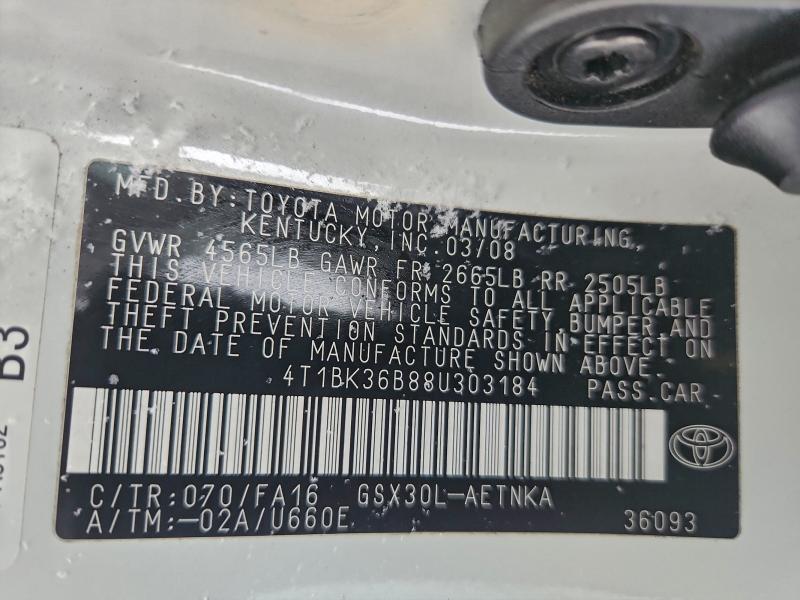 2008 Toyota Avalon xl