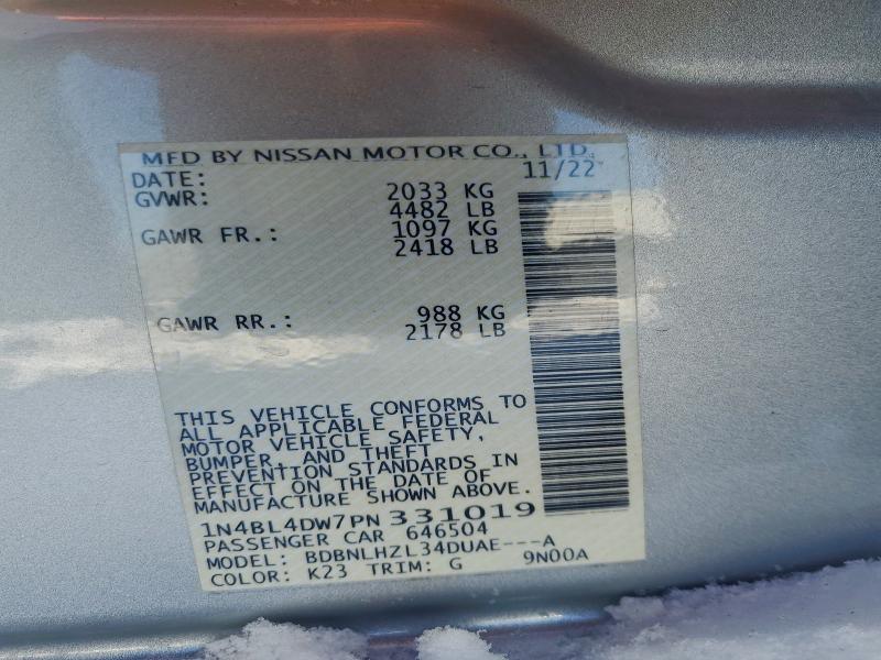 2023 Nissan Altima sv
