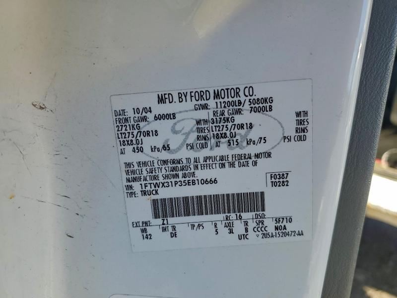 2005 Ford F350 SRW Super Duty