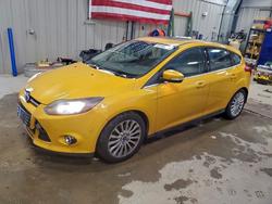 Ford Focus salvage cars for sale: 2012 Ford Focus Titanium