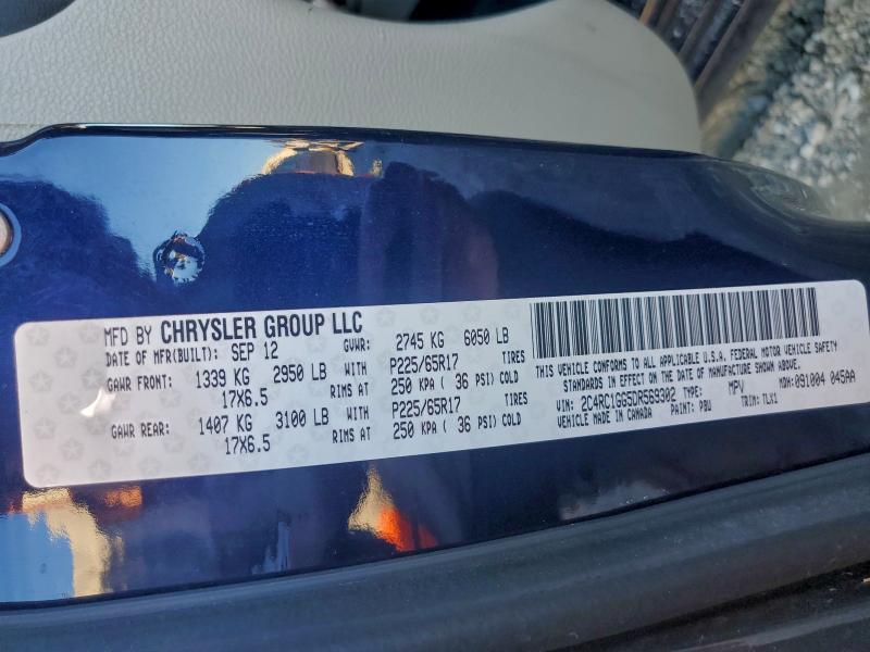 2013 Chrysler Town & Country Limited