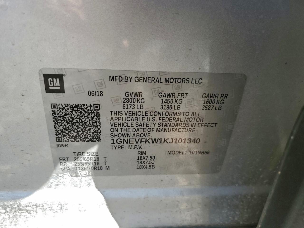 2019 Chevrolet Traverse ls