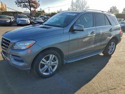 Mercedes-Benz M-class salvage cars for sale: 2013 Mercedes-Benz Ml 350 4matic
