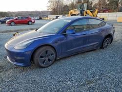 Tesla salvage cars for sale: 2022 Tesla Model 3