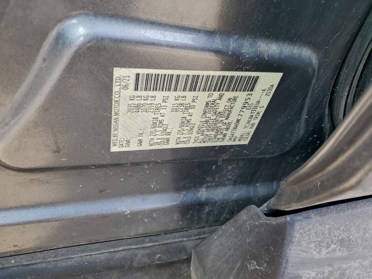 2021 Nissan Rogue sv