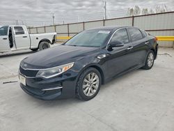 KIA Optima salvage cars for sale: 2016 KIA Optima lx