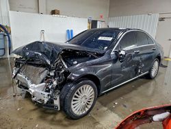 Mercedes-Benz C-class salvage cars for sale: 2017 Mercedes-Benz C 300 4matic