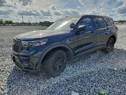 Ford salvage cars for sale: 2025 Ford Explorer Police Interceptor