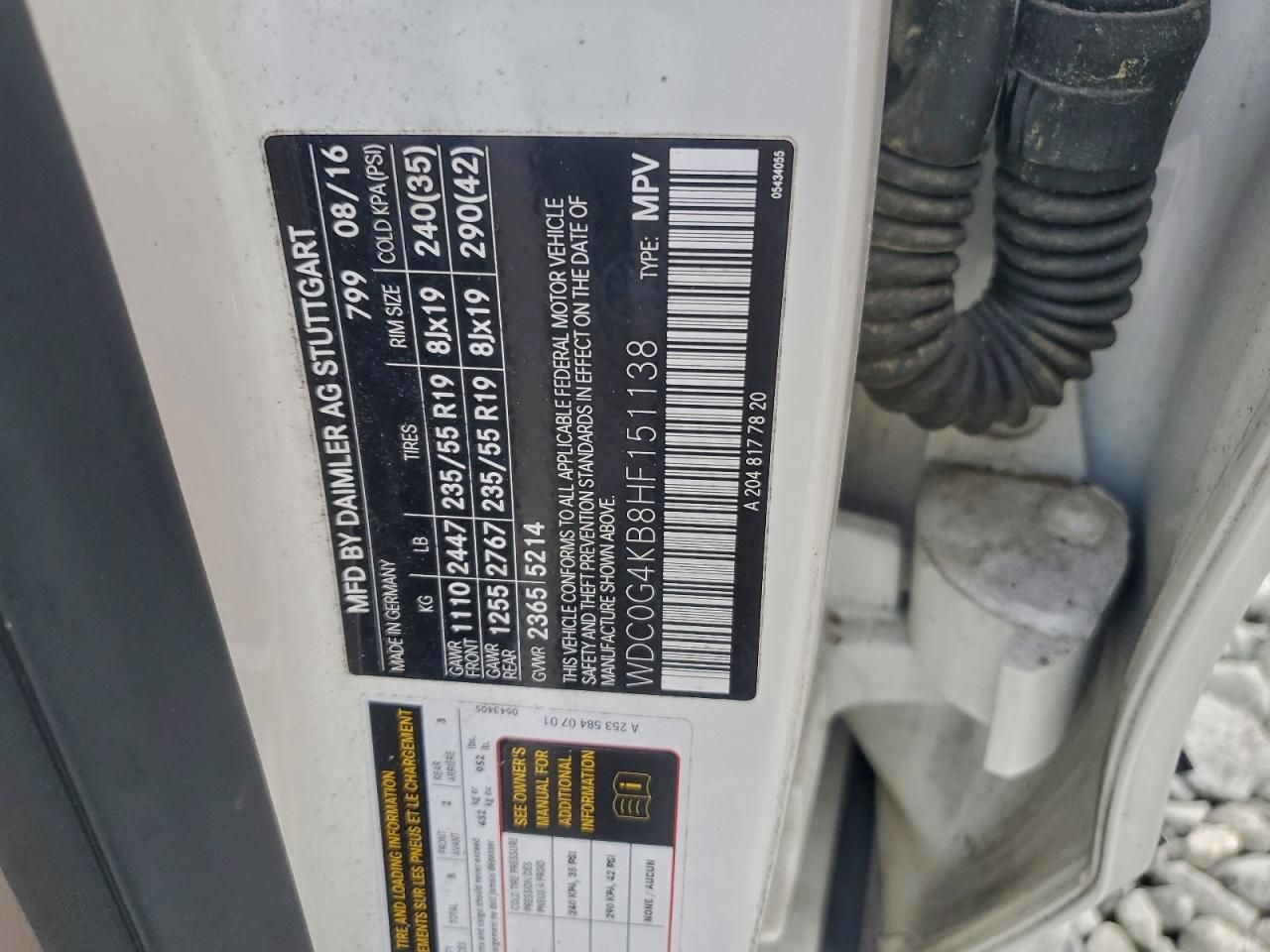 2017 Mercedes-Benz Glc 300 4matic