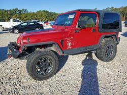 Jeep salvage cars for sale: 2001 Jeep Wrangler / tj Sport