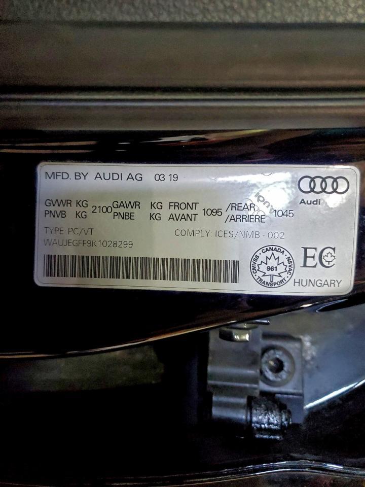 2019 Audi A3 Premium Plus