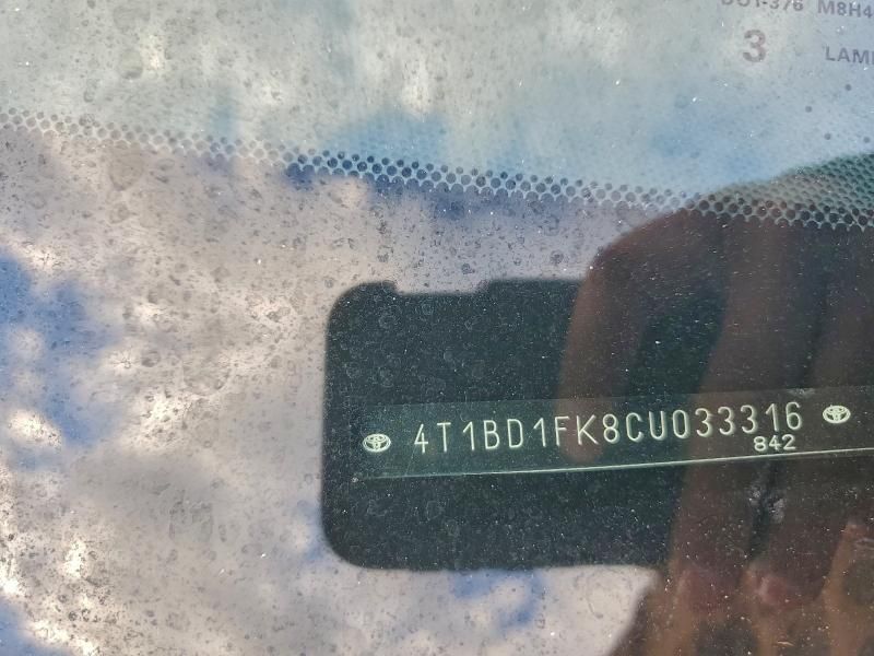 2012 Toyota Camry Hybrid