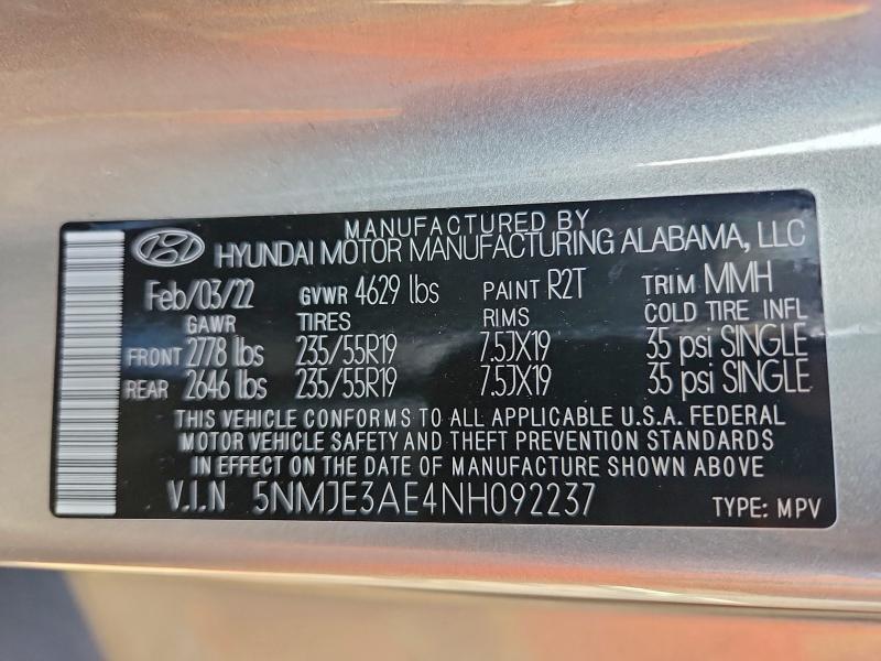 2022 Hyundai Tucson Limited